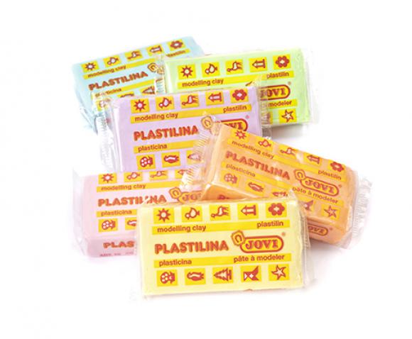 PLASTELINA 6 kostek po 50g pastelowe kolory