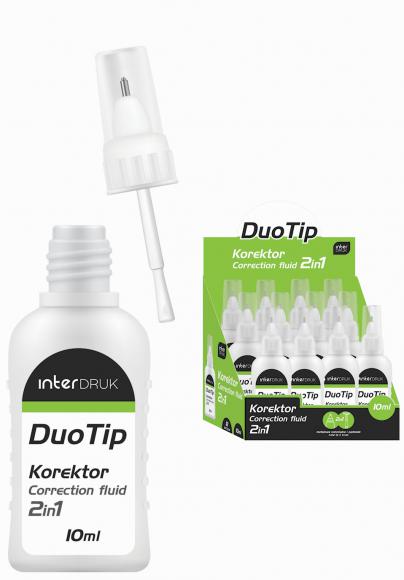 Korektor KO-01 10ml/2w1 DUO TIP