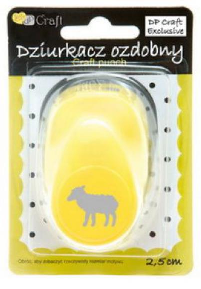 Dziurkacz ozdobny, 2,5 cm, owieczka