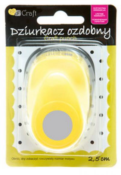 Dziurkacz ozdobny, 2,5 cm, koło 2 (2,5 cm)