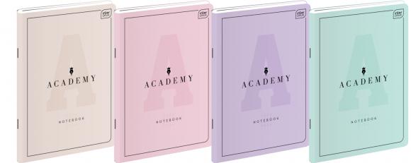 ZESZYT A5 60# M 90G ACADEMY PASTEL