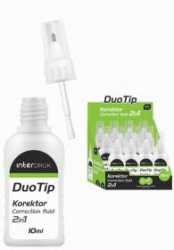 Korektor KO01 10ml/2w1 DUO TIP