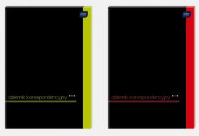 Dziennik korespondencyjny A4, 70 g, 192 kartki