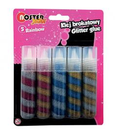 Klej NOSTER RAINBOW, 20 ml, 5 kolorów