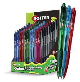 Długopis żelowy, 0,7, 6 kolorów